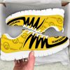 Iowa Hawkeyes Gold Black Running Shoes
