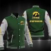 Iowa Hawkeyes Green Baseball Jacket