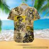 Iowa Hawkeyes Skull Hawaiian Shirt