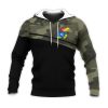 Kansas Jayhawks Black Camo Pullover Hoodie