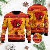 Louisville Cardinals Custom Name Ugly Christmas Sweater V2