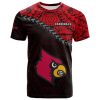 Louisville Cardinals Red Black T-Shirt V2