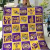 LSU Tigers Gold Fleece Blanket