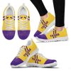 LSU Tigers Line Stripe Logo Bottom Running Shoes
