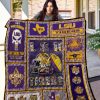 LSU Tigers Logo Quilt Blanket