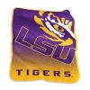 LSU Tigers Purple Gold Fleece Blanket