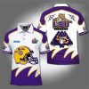LSU Tigers White Polo Shirt