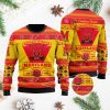 Maryland Terrapins Custom Name Ugly Christmas Sweater
