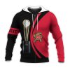 Maryland Terrapins Custom Text Champions Zip Up Hoodie