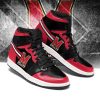 Maryland Terrapins Red Black Air Jordan 1 High Sneakers