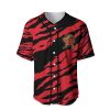 Maryland Terrapins Red Black Baseball Jersey V13