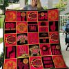 Maryland Terrapins Red Black Quilt Blanket V2