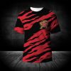 Maryland Terrapins Red Black T-Shirt V13