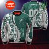 Michigan State Spartans Custom Number Green Bomber Jacket
