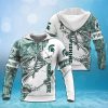 Michigan State Spartans Fan Fishing Lover Pullover Hoodie