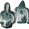 Michigan State Spartans Fire Ball Zip Up Hoodie
