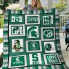 Michigan State Spartans Fleece Blanket V3