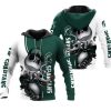 Michigan State Spartans Jack Skellington And Zero Pullover Hoodie