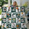 Michigan State Spartans Mickey Quilt Blanket
