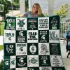 Michigan State Spartans Quilt Blanket V5