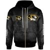 Missouri Tigers Black Zip Up Hoodie