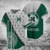 Hawaii Rainbow Warriors Logo Pattern Baseball Jersey