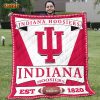 Indiana Hoosiers EST 1820 Quilt Blanket