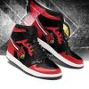 Louisville Cardinals Red Air Jordan 1 High Sneakers