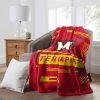 Maryland Terrapins EST 1856 Fleece Blanket