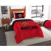 Maryland Terrapins Red Black Bedding Set