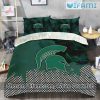 Michigan State Spartans Green Bedding Set