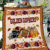 Minnesota Golden Gophers Welcome Fall Pumpkin Quilt Blanket
