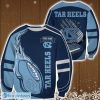 North Carolina Tar Heels Custom Name Fire Ball Sweatshirt
