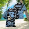 North Carolina Tar Heels Mickey And Floral Pattern Hawaiian Shirt