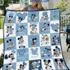 North Carolina Tar Heels Mickey Disney Quilt Blanket