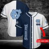 North Carolina Tar Heels Custom Name Black White Baseball Jersey