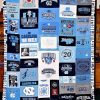 North Carolina Tar Heels Fleece Blanket V4