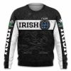 Notre Dame Fighting Irish Black White Sweatshirt
