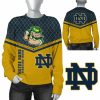 Notre Dame Fighting Irish Blue Gold Sweatshirt V6