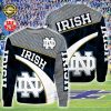 Notre Dame Fighting Irish Blue White Sweatshirt V3
