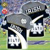 Notre Dame Fighting Irish Blue White T-Shirt V3