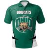 Ohio Bobcats Custom Text Number Sport Active Polo Shirt
