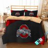 Ohio State Buckeyes Black Bedding Set