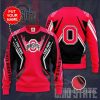 Ohio State Buckeyes Custom Name Red Sweater