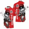 Ohio State Buckeyes Jack Skellington And Zero Polo Shirt