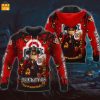 Ohio State Buckeyes Jack Skellington Halloween Pullover Hoodie
