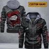 Indian Custom Name Special Edition Hooded Leather Jacket