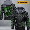 Norton Custom Name Special Edition Hooded Leather Jacket