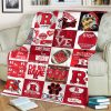 Rutgers Scarlet Knights Home Sweet Home Fleece Blanket
