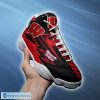 Wisconsin Badgers Black Red Air Jordan 13 Shoes